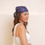The Lobster Scarf - Navy - Image 3