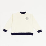 The Nautical Club Crewneck Cream/Navy - Image 2