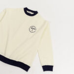 The Nautical Club Crewneck Cream/Navy - Image 3