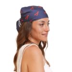 The Lobster Scarf - Navy