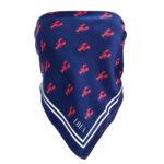 The Lobster Scarf - Navy - Image 3