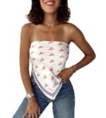 The Lobster Scarf – White - Image 5