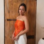 The Lobster Scarf – Orange