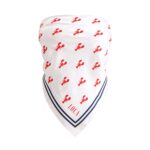 The Lobster Scarf – White - Image 2