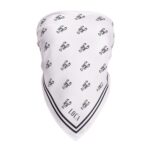 The Lobster Scarf - Ivory/ Black