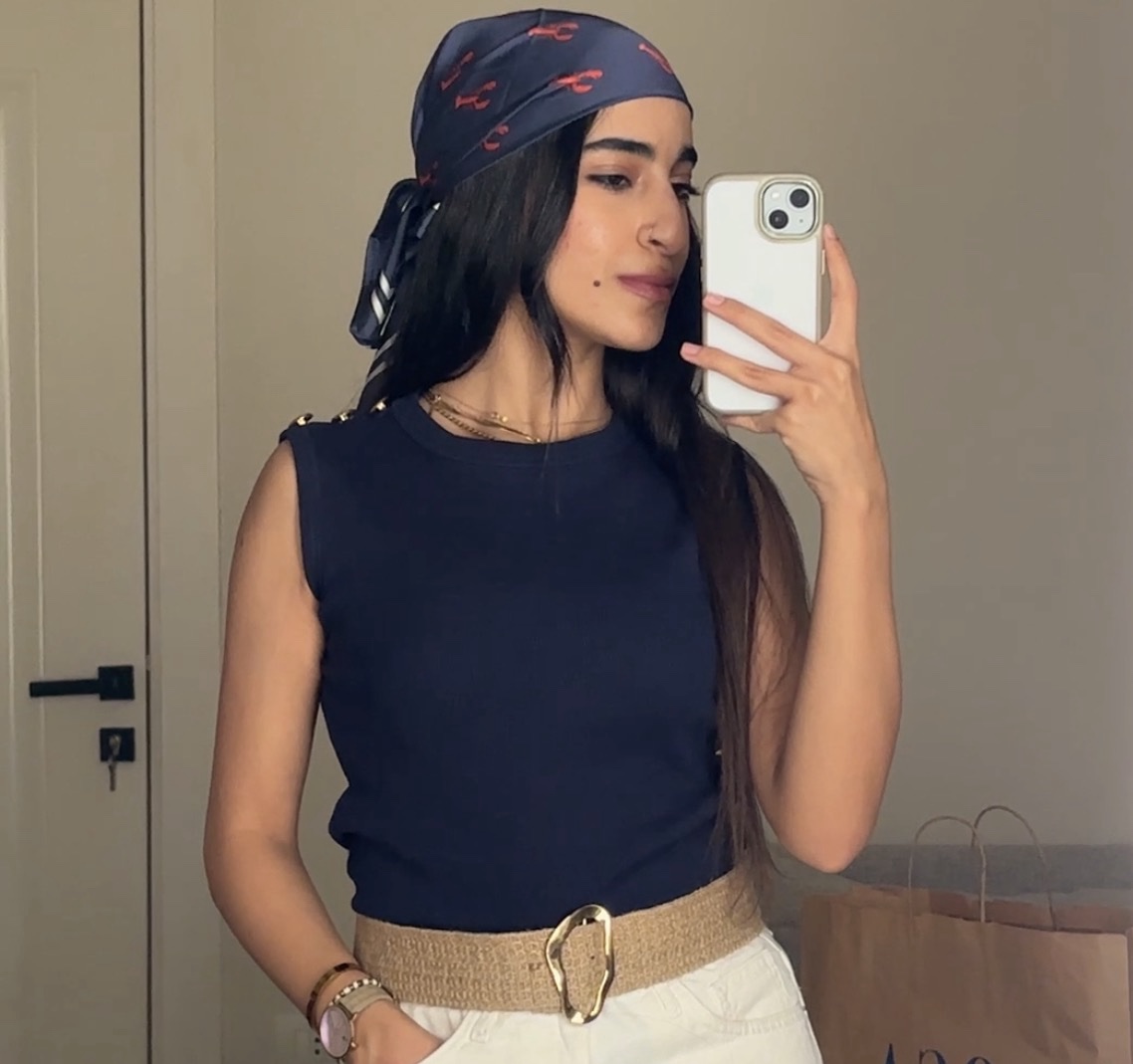 screenshot-9 The Sailor Top - Navy - Image 1