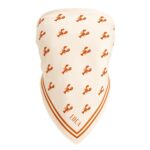 The Lobster Scarf - Tan & Cream